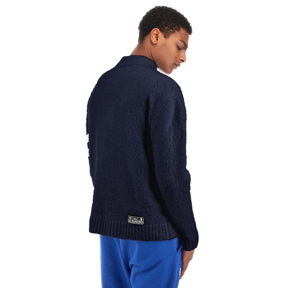 La Martina Blue Polyamide Men's Sweater