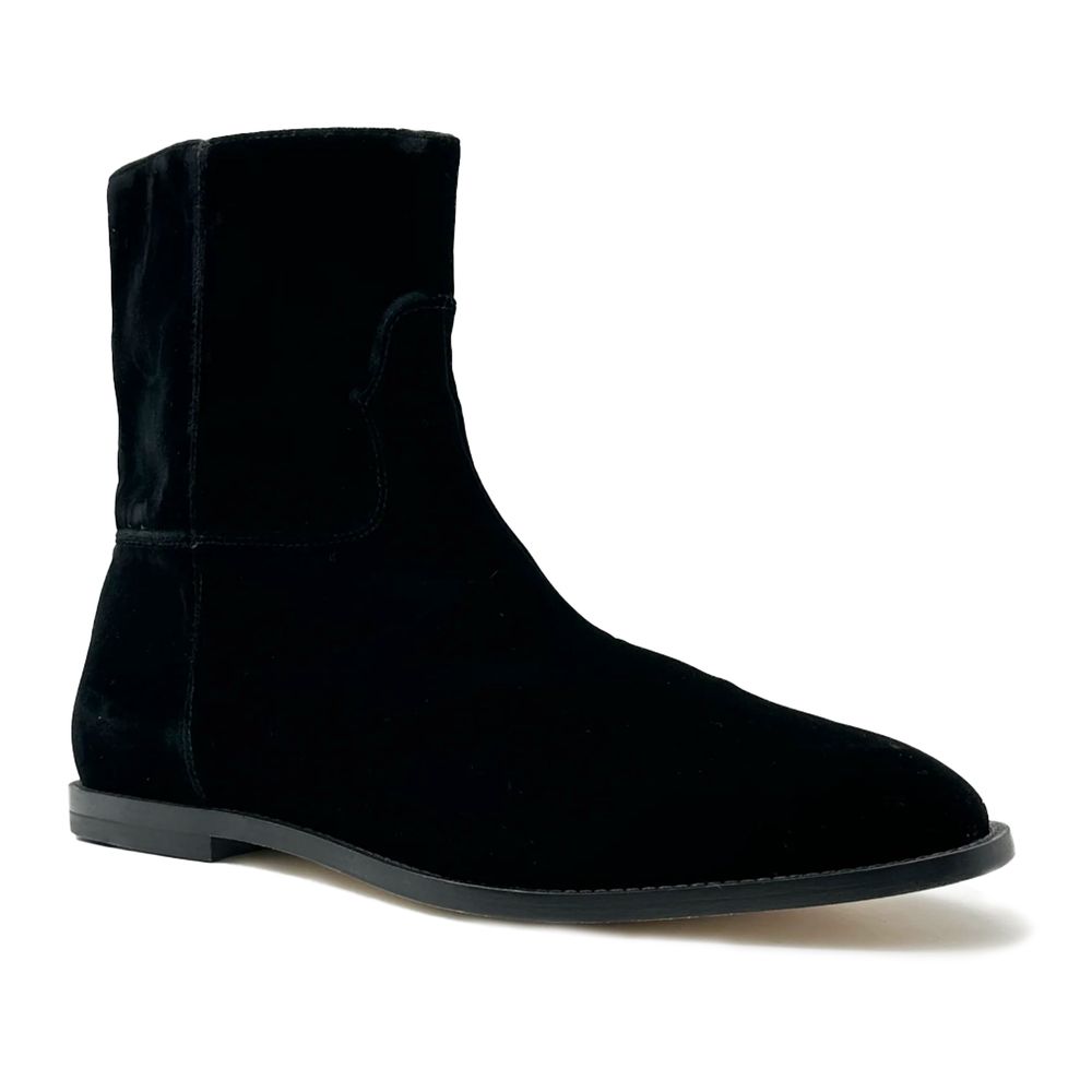 Off-White Black Calfskin Women Ankle Women's Boot