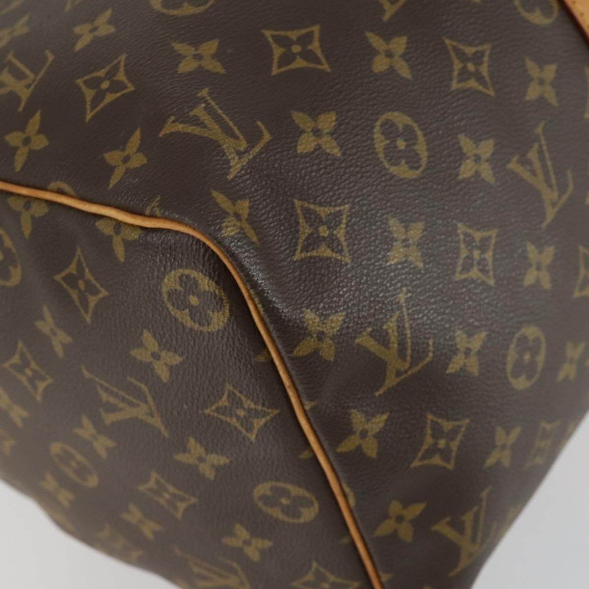 Louis Vuitton Keepall Monogram Canvas Brown Canvas Travel Bag Bag (Pre-Owned)