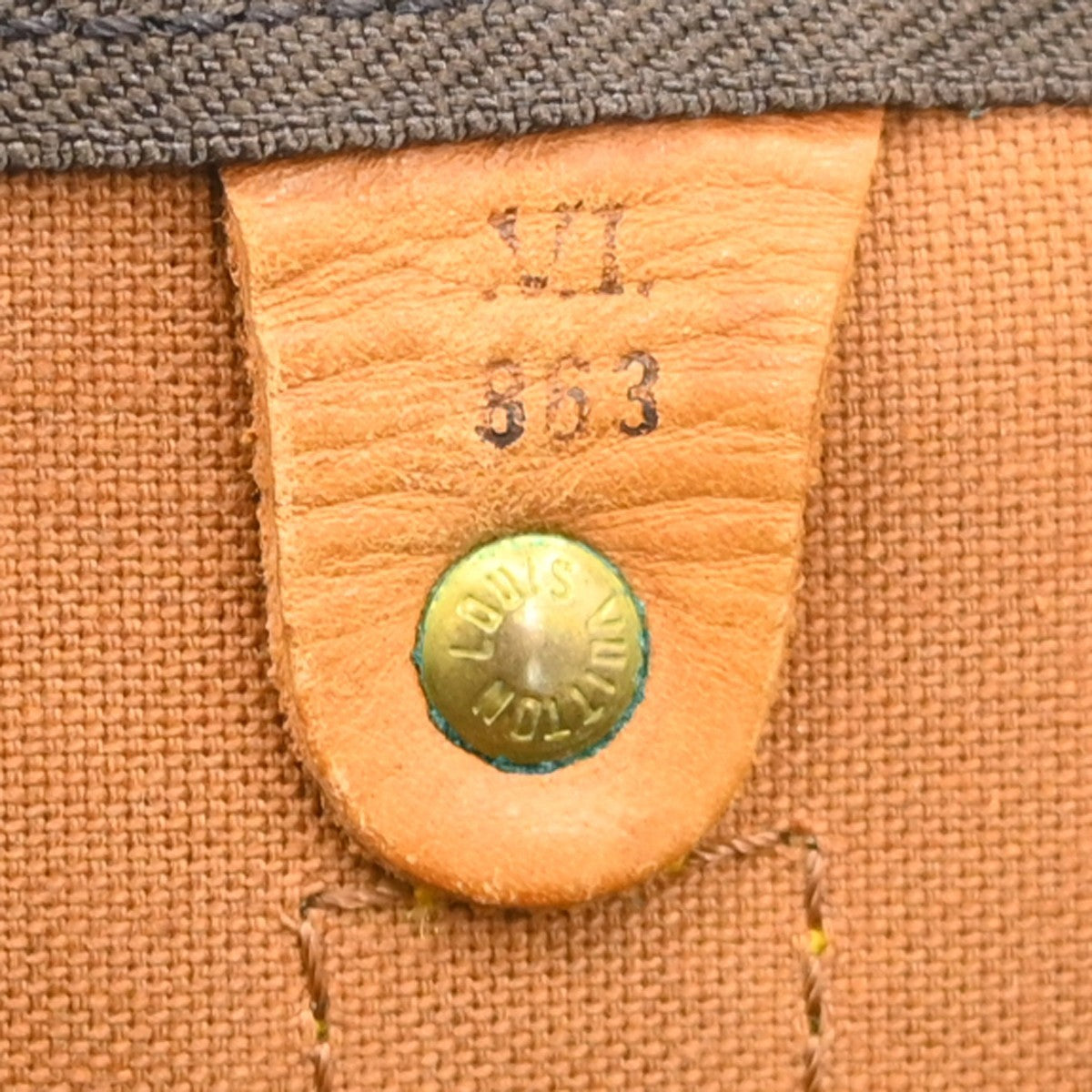 Louis Vuitton Keepall Monogram Canvas Brown Canvas Travel Bag Bag (Pre-Owned)