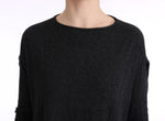 Costume National Gray Viscose Knitted Women's Sweater