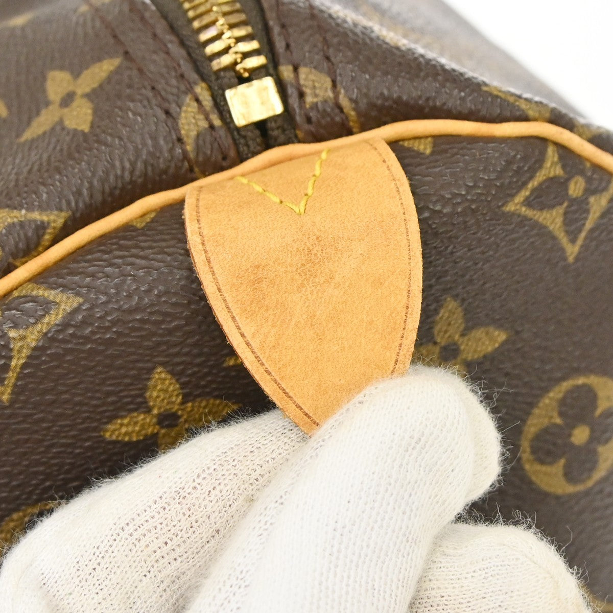 Louis Vuitton Keepall Monogram Canvas Brown Canvas Travel Bag Bag (Pre-Owned)
