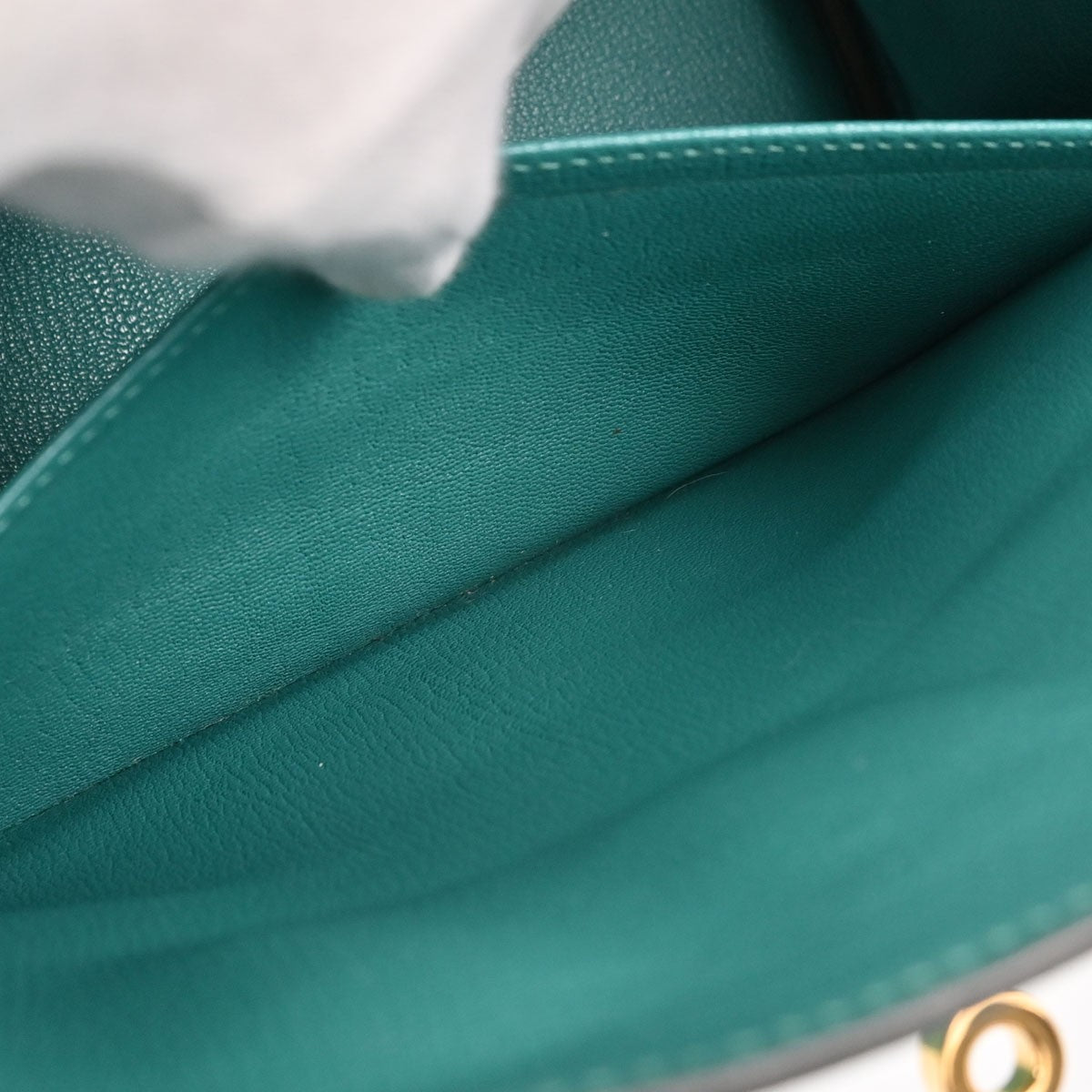 Hermes Birkin Green Epsom With Gold Hardware Green Leather Handbag (Pre-Owned)