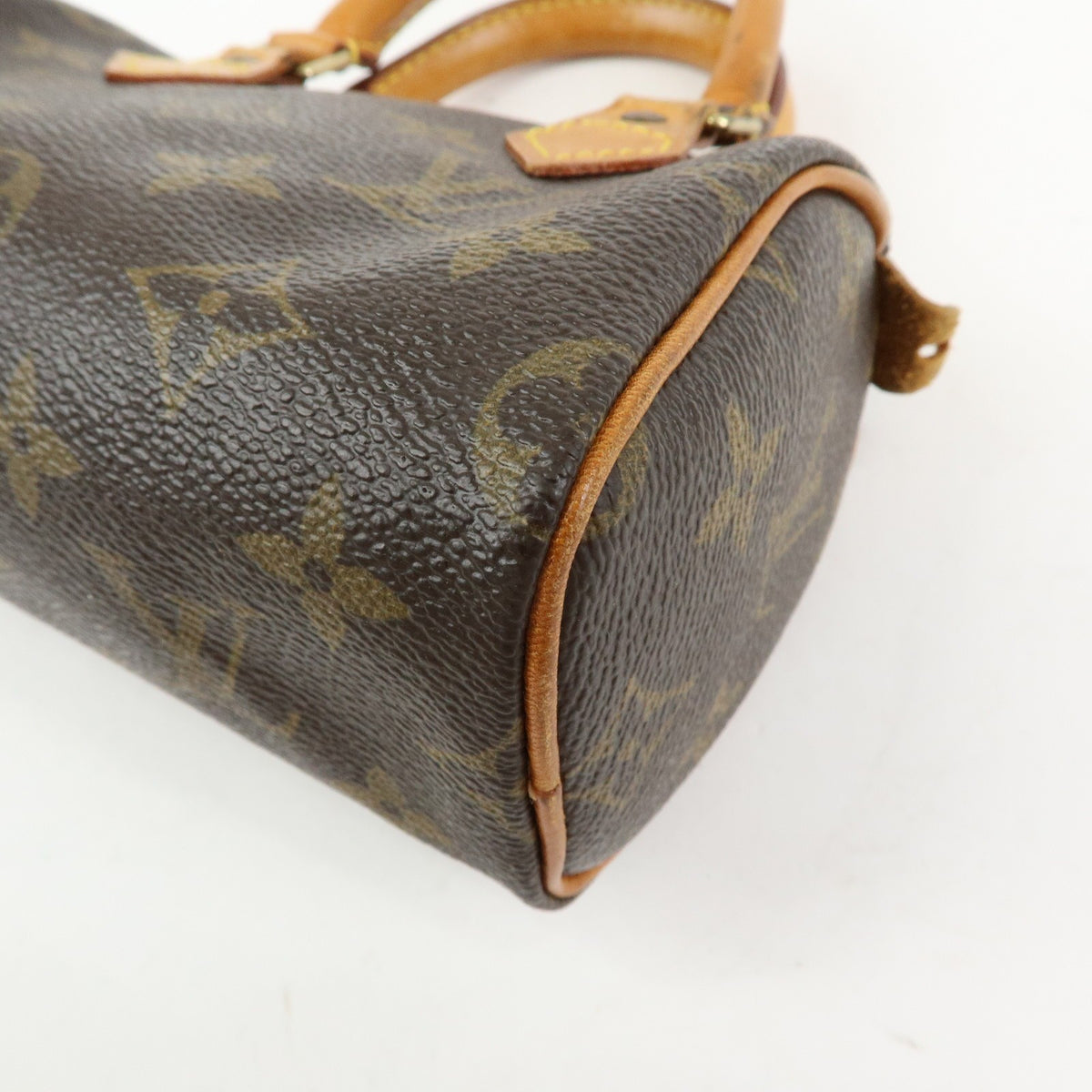 Louis Vuitton Speedy Mini Hl Monogram Canvas Brown Canvas Handbag (Pre-Owned)