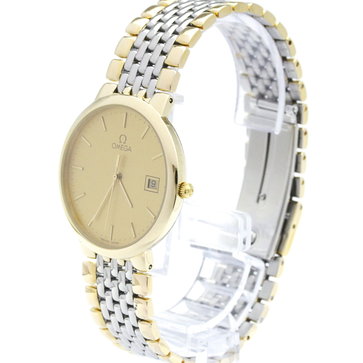 Omega De Ville Quartz Stainless Steel Watch (Pre-Owned)