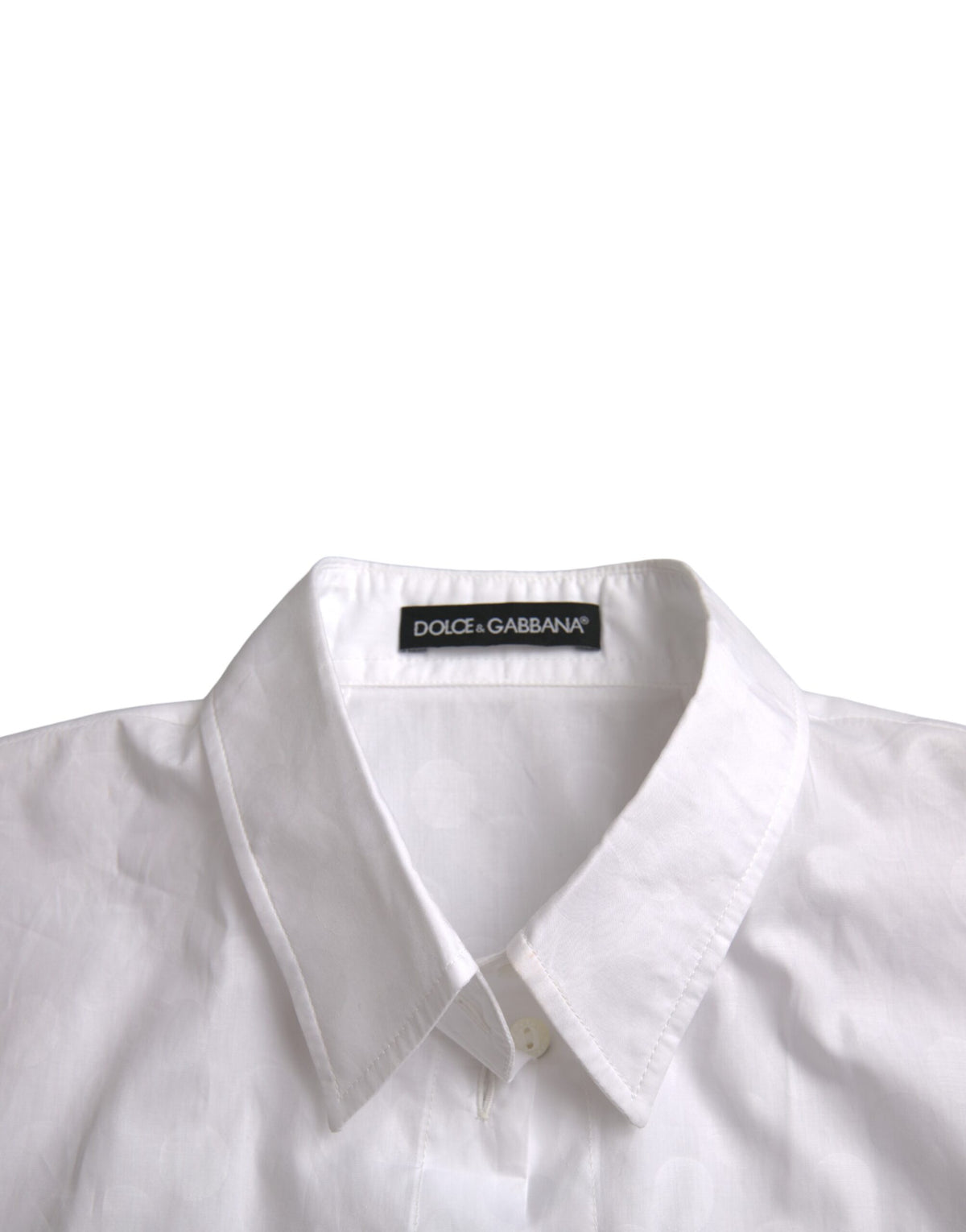 Dolce & Gabbana White Collared Short Sleeve Polo Shirt Women's Top