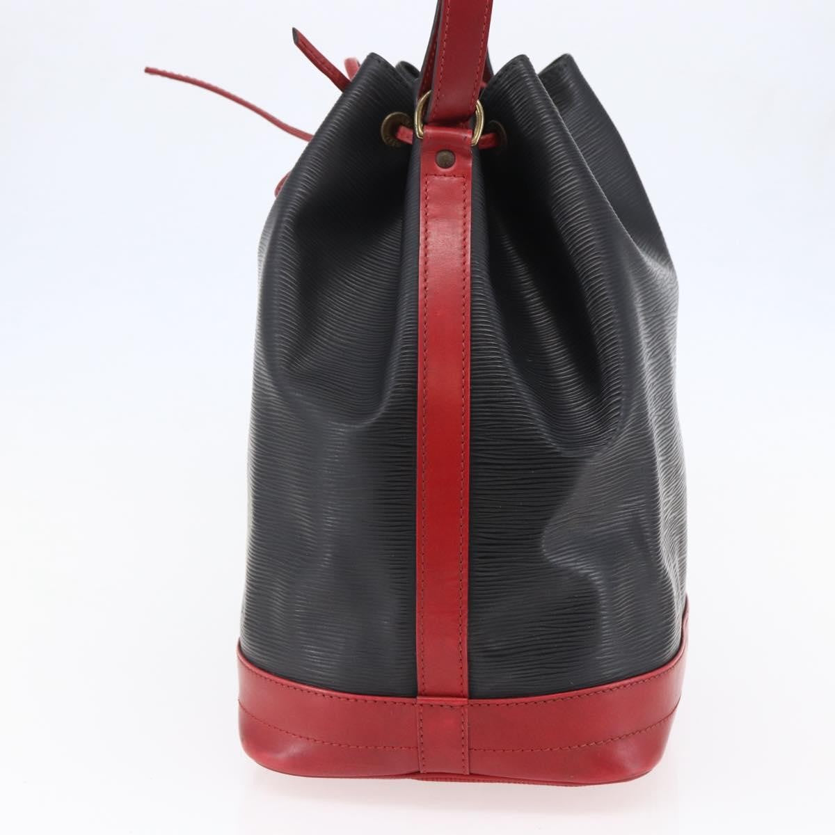 Louis Vuitton Bicolor Noe Epi Leather Black Leather Bag (Pre-Owned)