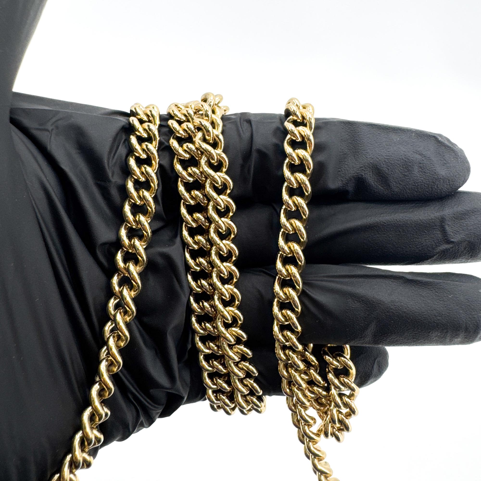 Fendi F Is Fendi Envelope Wallet On Chain Leather Black Leather Clutche & Pouche Bag (Pre-Owned)