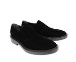 Balenciaga Men's Black Velvet Slip-on Loafer Dress Shoes 458660 1000 (41 EU / 8 US)