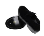 Balenciaga Men's Black Velvet Slip-on Loafer Dress Shoes 458660 1000 (41 EU / 8 US)