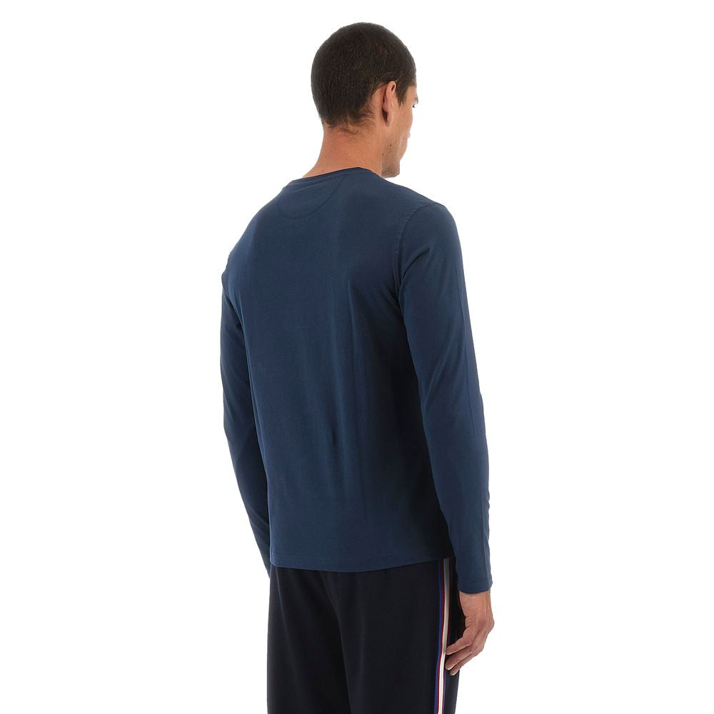 La Martina Blue Cotton Men's T-Shirt