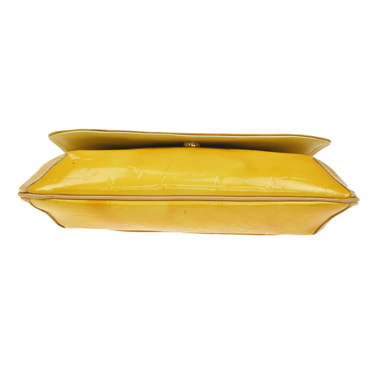 Louis Vuitton Thompson Street Monogram Vernis Yellow Patent_Leather Shoulder Bag Bag (Pre-Owned)