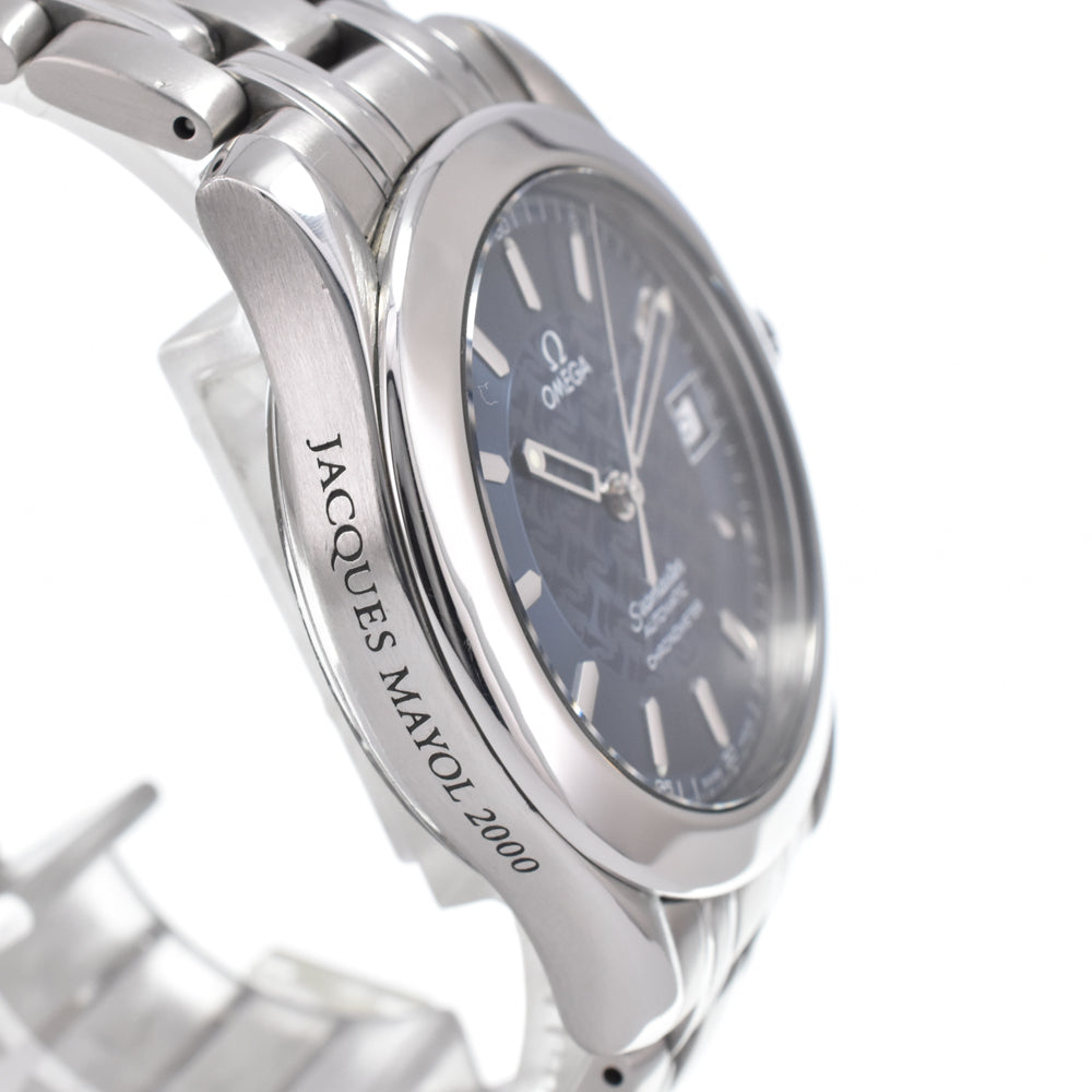 Omega Seamaster Jacques Mayol 120M Chronometer Automatic Stainless Steel Watch (Pre-Owned)