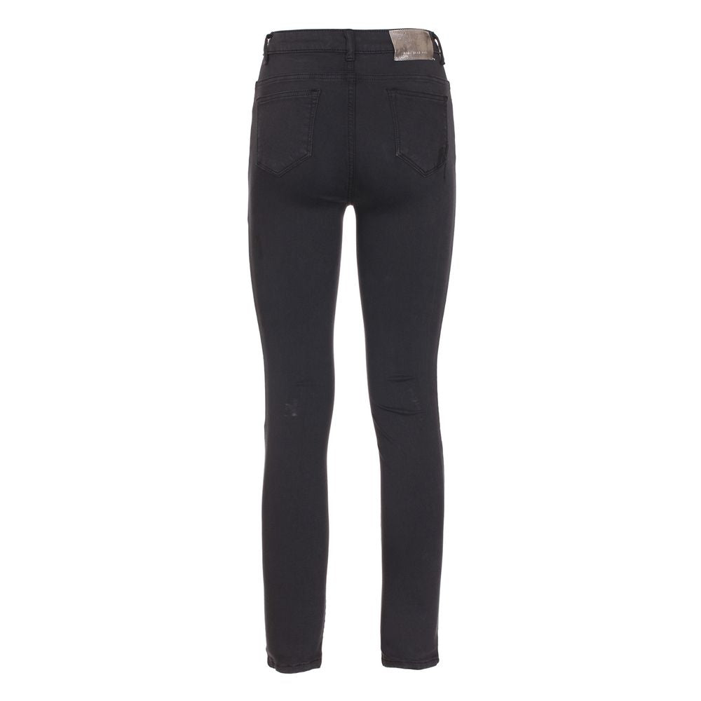 Maison Espin Black Cotton Women's Women's Jeans