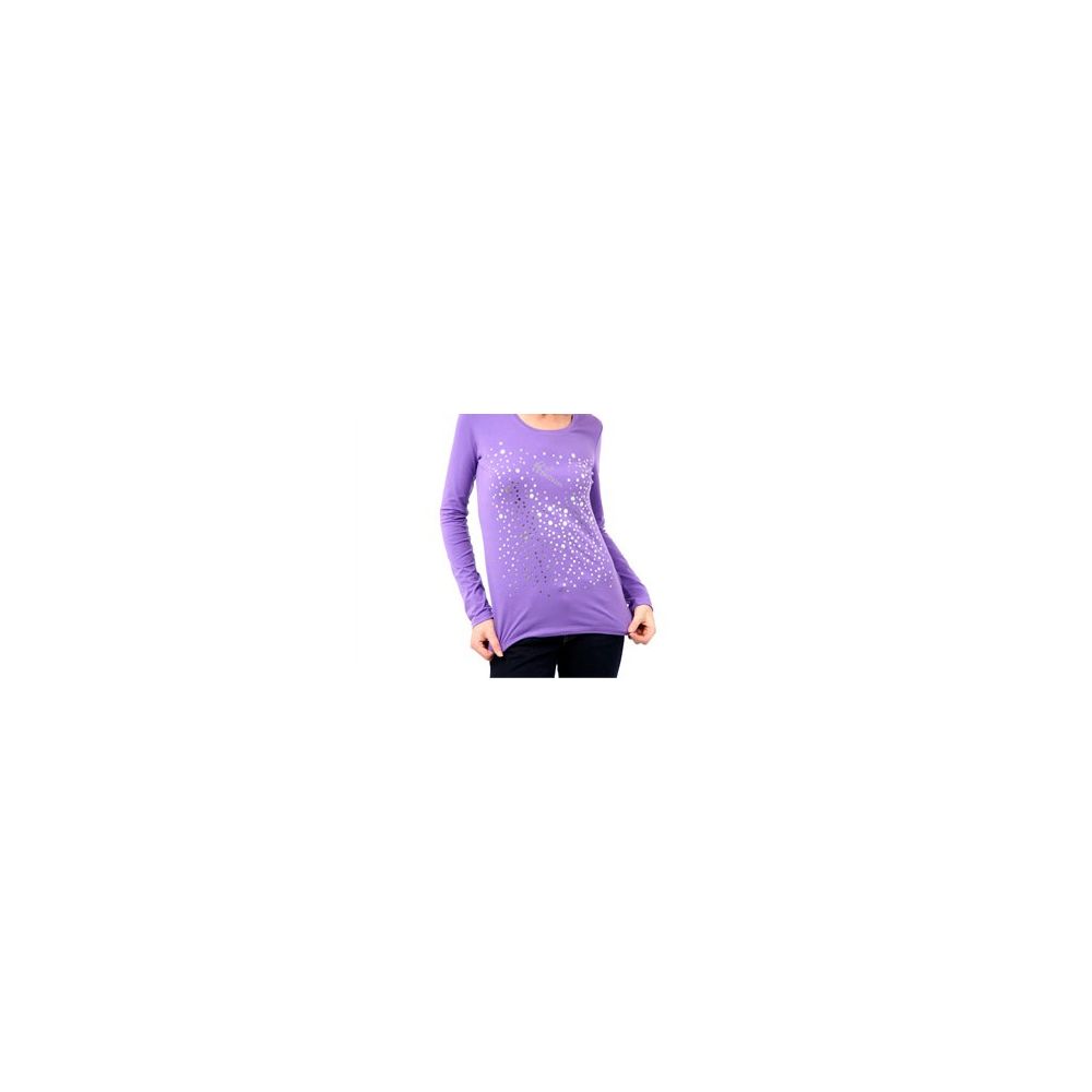 Montana Blu Purple Cotton Women Women's Top