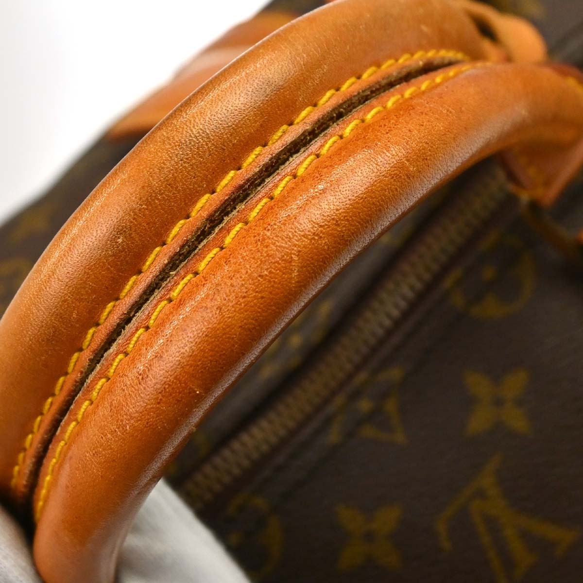 Louis Vuitton Keepall Monogram Canvas Brown Canvas Travel Bag Bag (Pre-Owned)