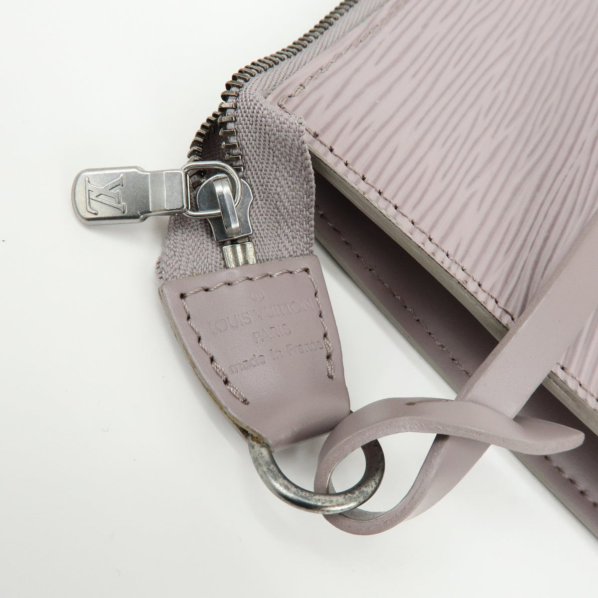 Louis Vuitton Pochette Accessoires Epi Leather Purple Leather Clutche & Pouche Bag (Pre-Owned)