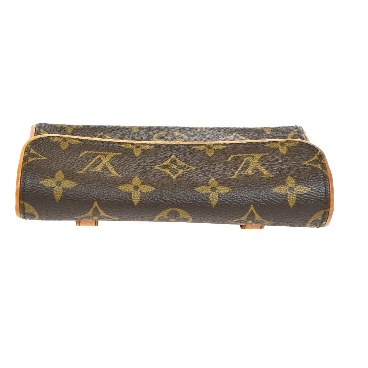 Louis Vuitton Florentine Waist Monogram Canvas Brown Canvas Clutche & Pouche Bag (Pre-Owned)
