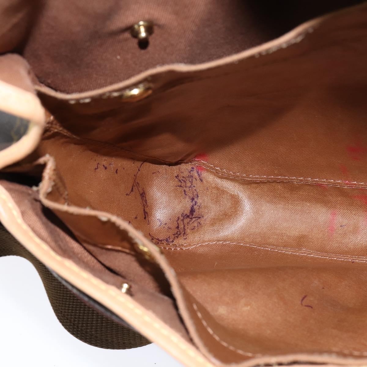 Louis Vuitton Congo Messenger Monogram Canvas Brown Canvas Shoulder Bag Bag (Pre-Owned)