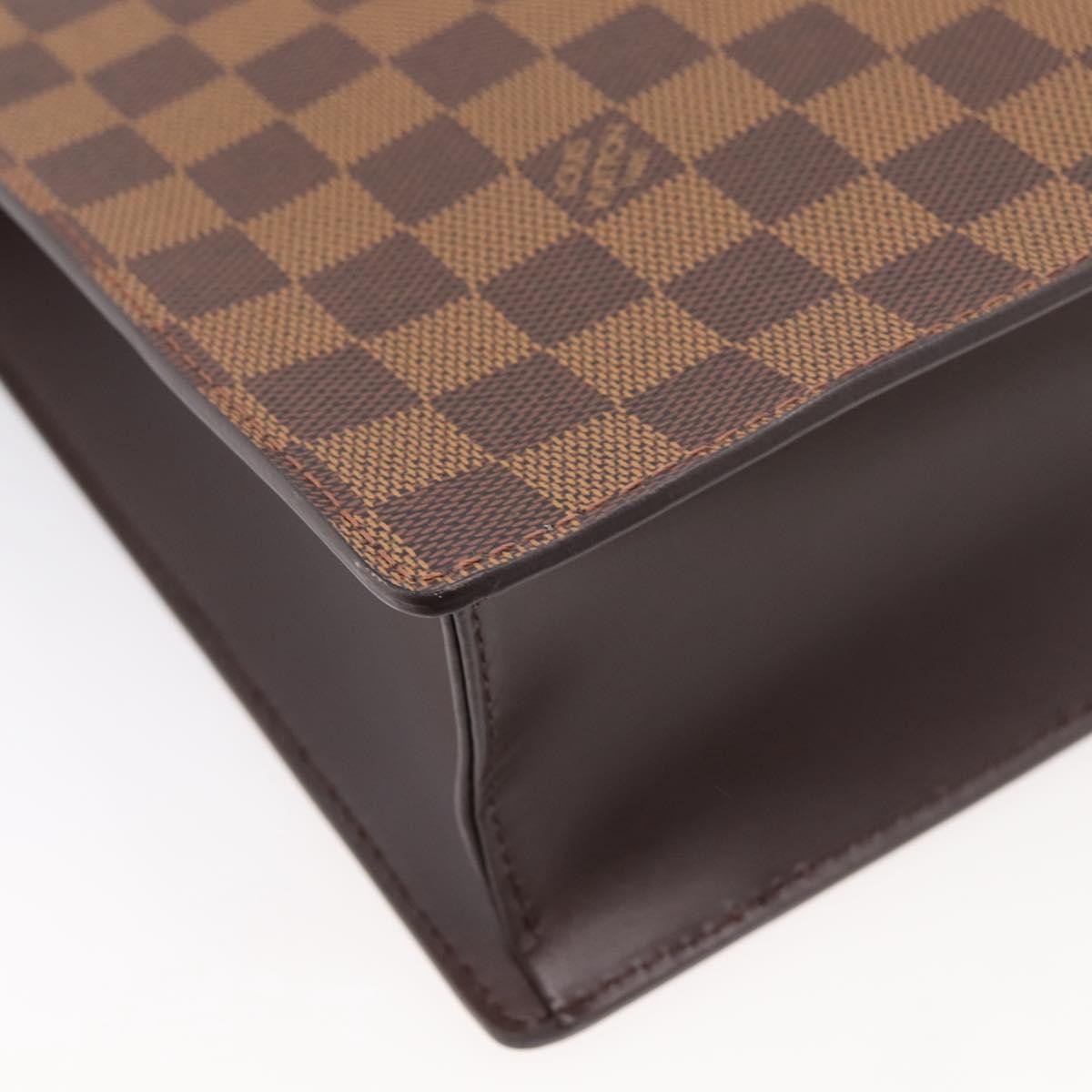 Louis Vuitton Venice Sac Plat Damier Brown Canvas Tote Bag Bag (Pre-Owned)