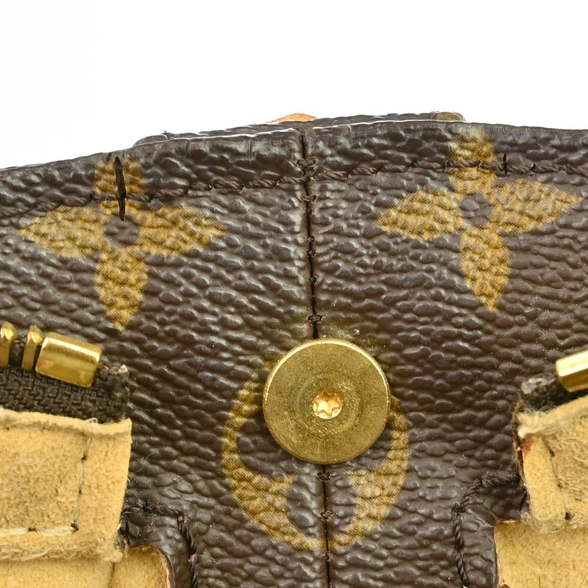 Louis Vuitton Monogram Looping Monogram Canvas Brown Canvas Handbag (Pre-Owned)