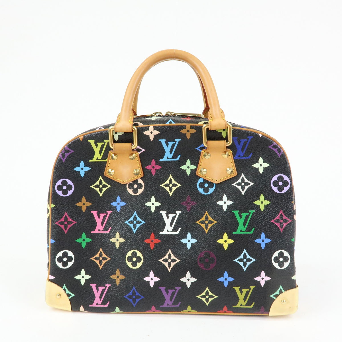 Louis Vuitton Trouville Monogram Multicolor Multicolour Canvas Handbag (Pre-Owned)