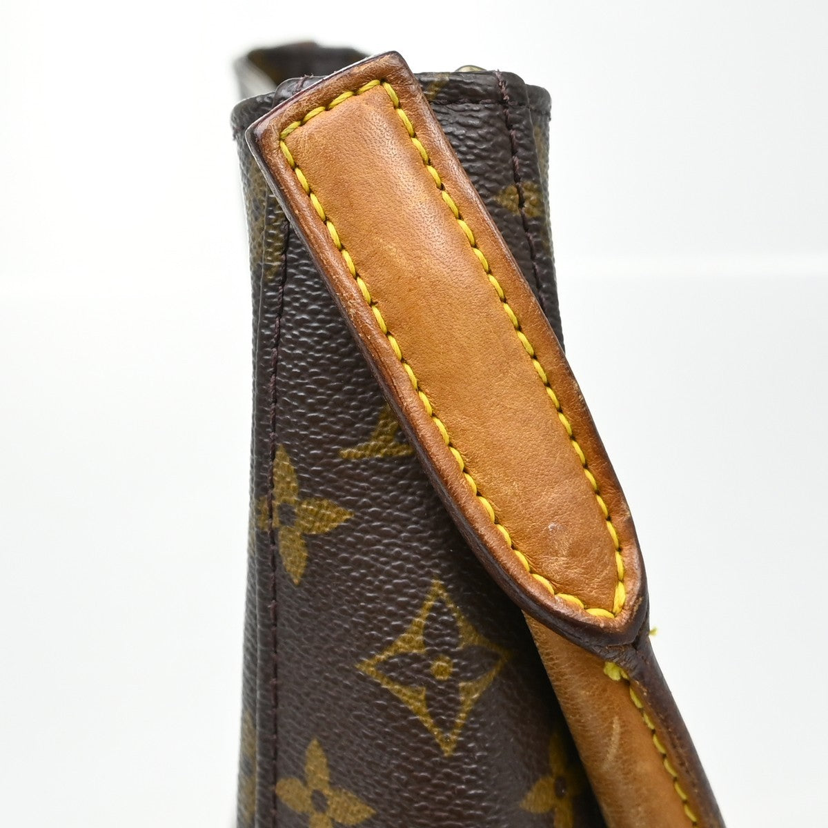 Louis Vuitton Looping Monogram Canvas Brown Canvas Handbag (Pre-Owned)