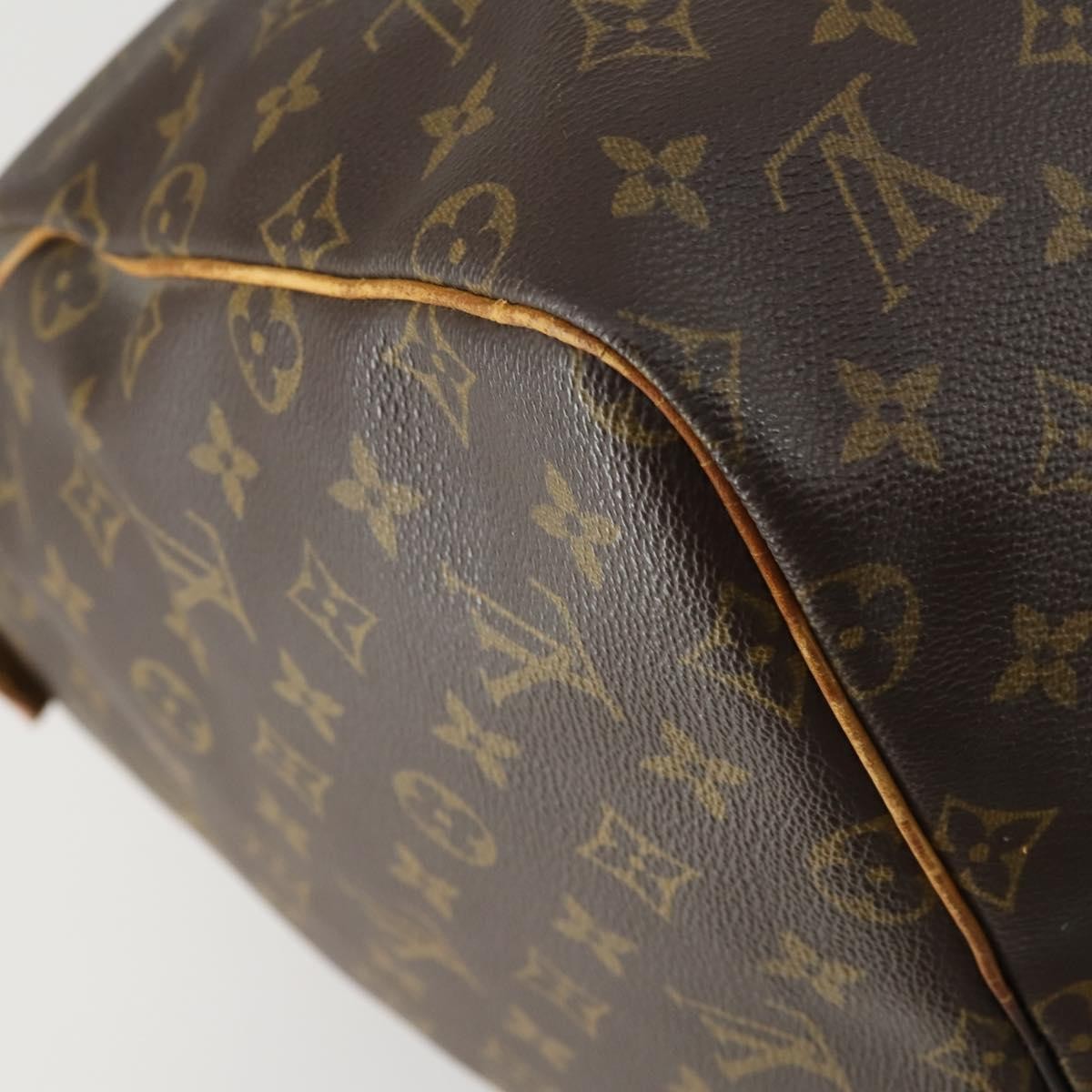 Louis Vuitton Keepall Monogram Canvas Brown Canvas Travel Bag Bag (Pre-Owned)