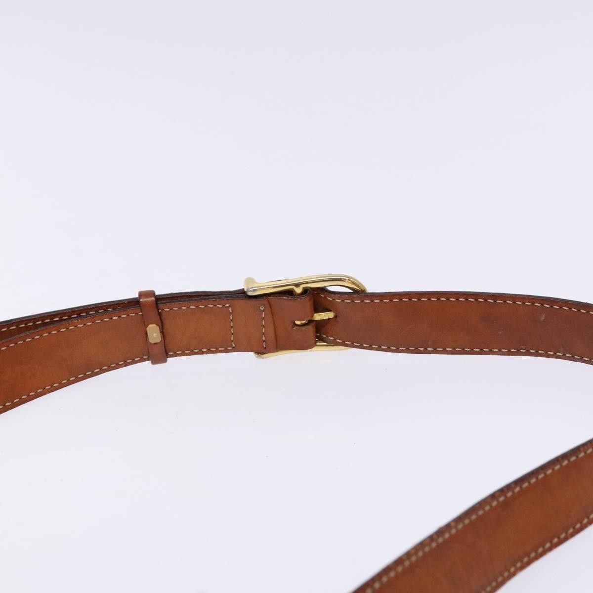 Celine Macadam Shoulder Pvc Leather Brown Canvas Bag (Pre-Owned)