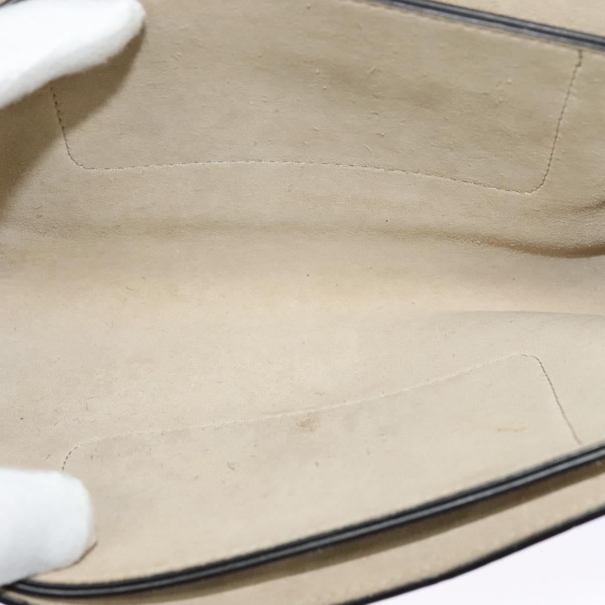 Chloe Faye Leather And Suede Beige Leather Shoulder Bag Bag (Pre-Owned)