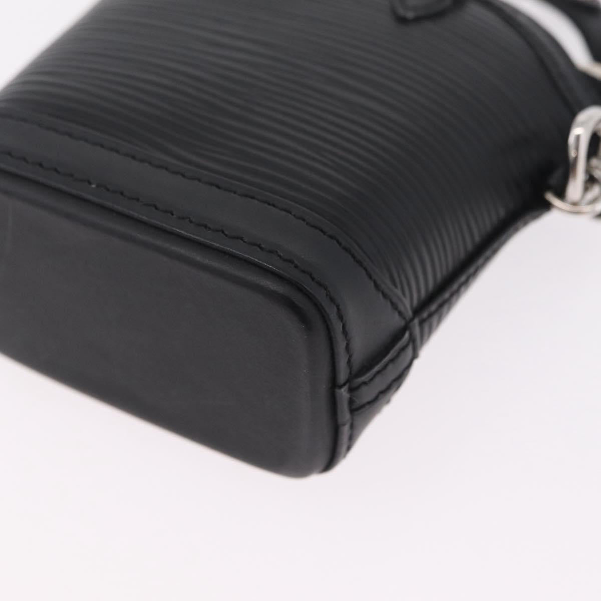 Louis Vuitton Lockit Epi Leather Black Leather Handbag (Pre-Owned)