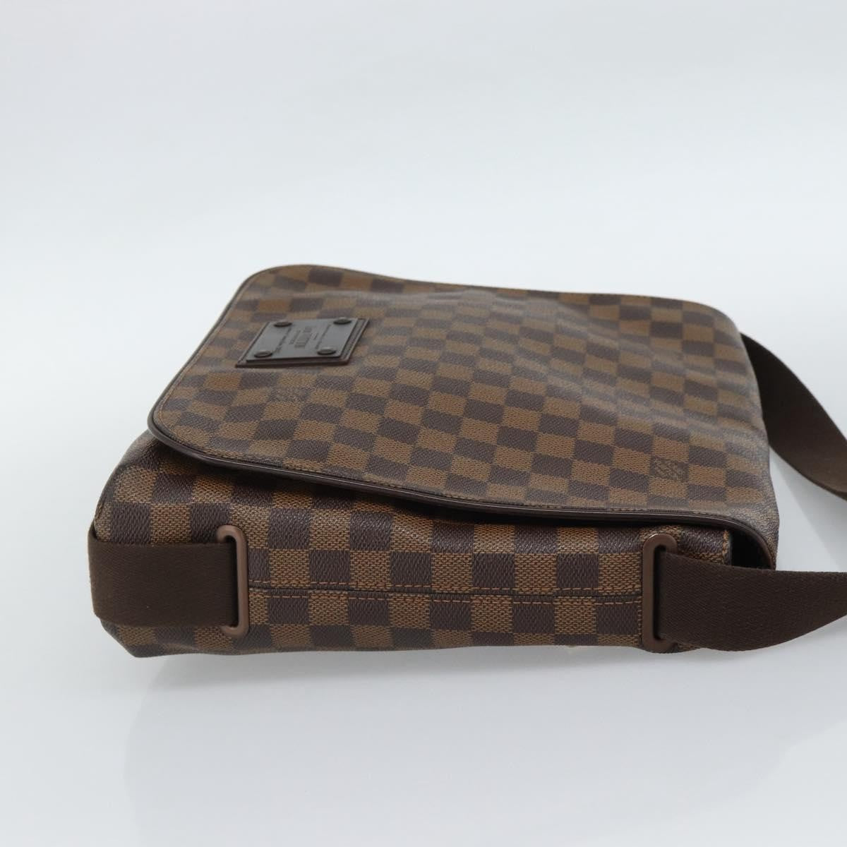 Louis Vuitton Brooklyn Damier Ebene Brown Canvas Shoulder Bag Bag (Pre-Owned)