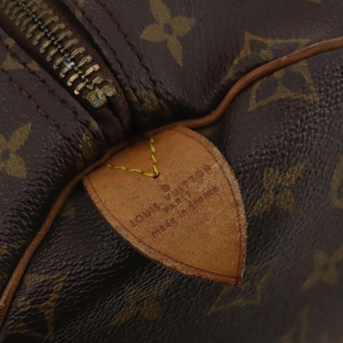 Louis Vuitton Keepall Monogram Canvas Brown Canvas Travel Bag Bag (Pre-Owned)
