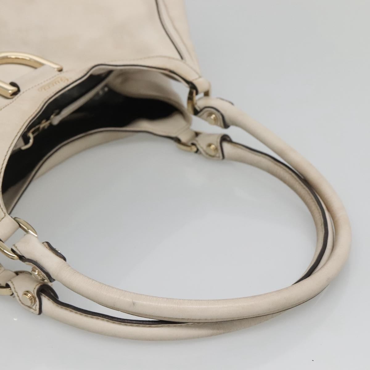 Gucci D-Ring Guccissima Leather Beige Leather Tote Bag Bag (Pre-Owned)
