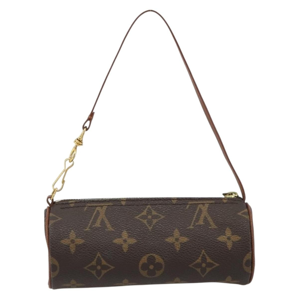 Louis Vuitton Papillon Pochette Monogram Canvas Brown Canvas Clutche & Pouche Bag (Pre-Owned)