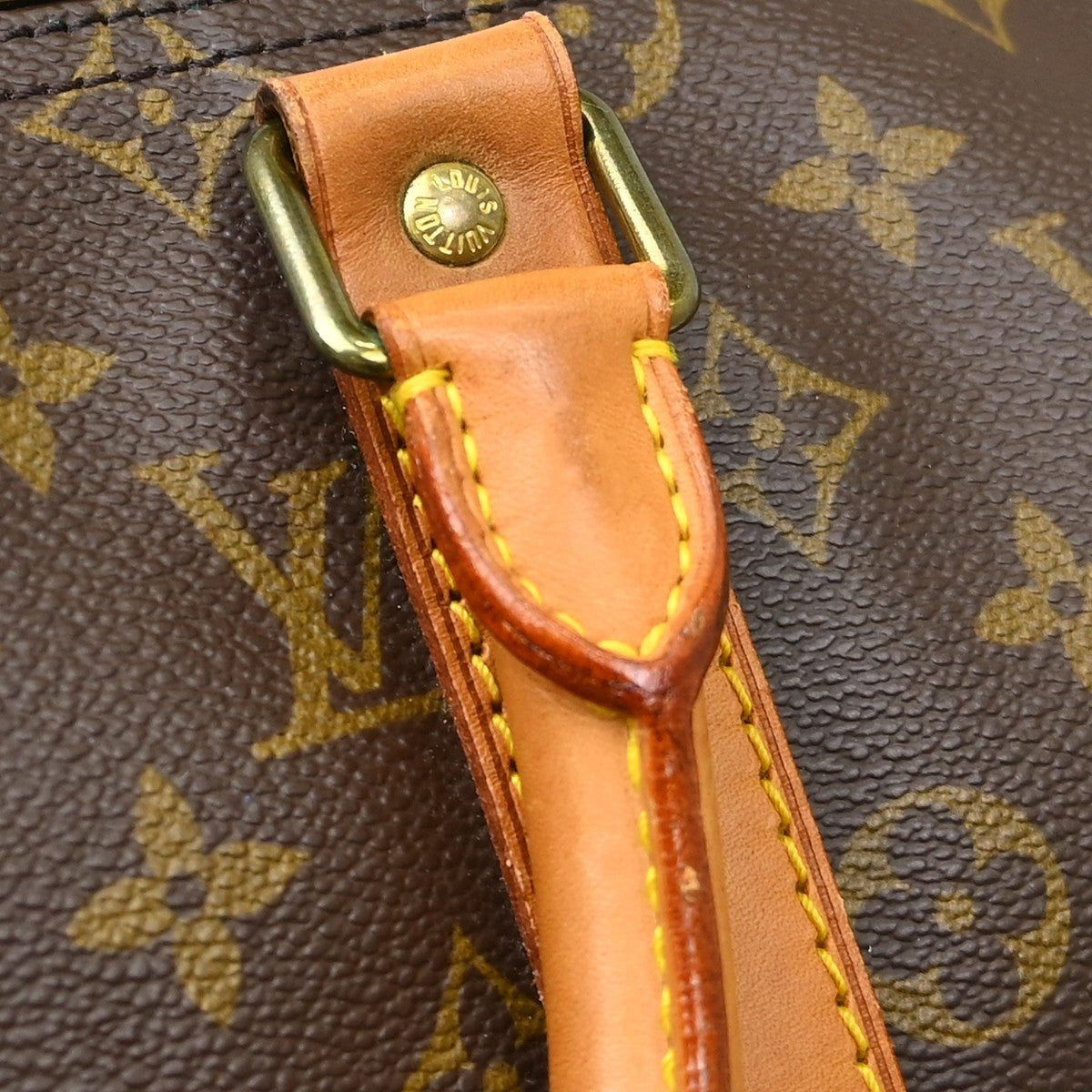 Louis Vuitton Keepall Monogram Brown Canvas Travel Bag Bag (Pre-Owned)