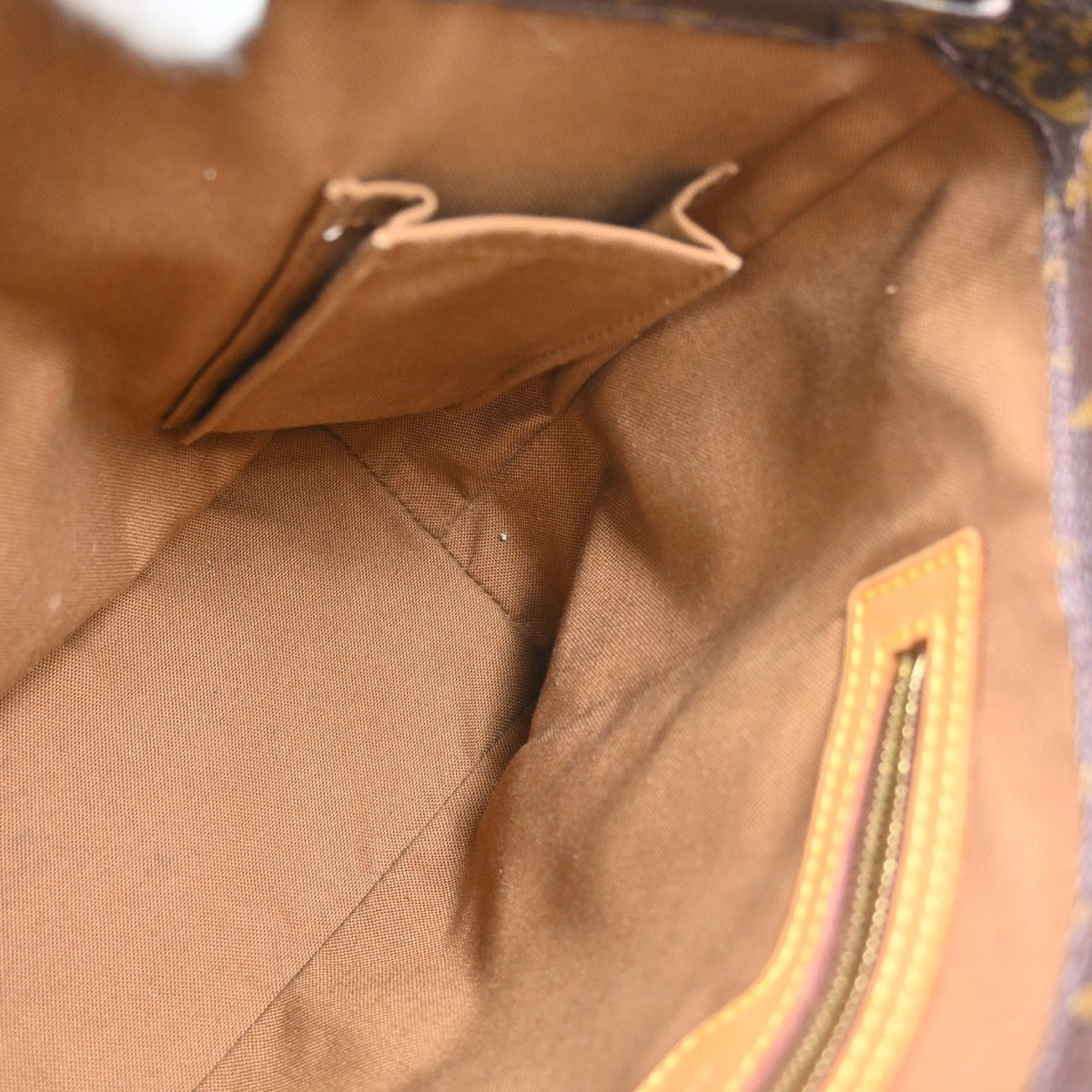 Louis Vuitton Cabas Piano Monogram Canvas Brown Canvas Tote Bag Bag (Pre-Owned)