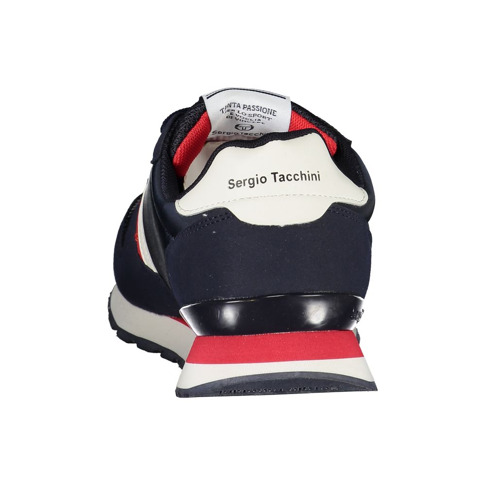 Sergio Tacchini Blue Sergio Tacchini Sneakers with Men's Embroidery