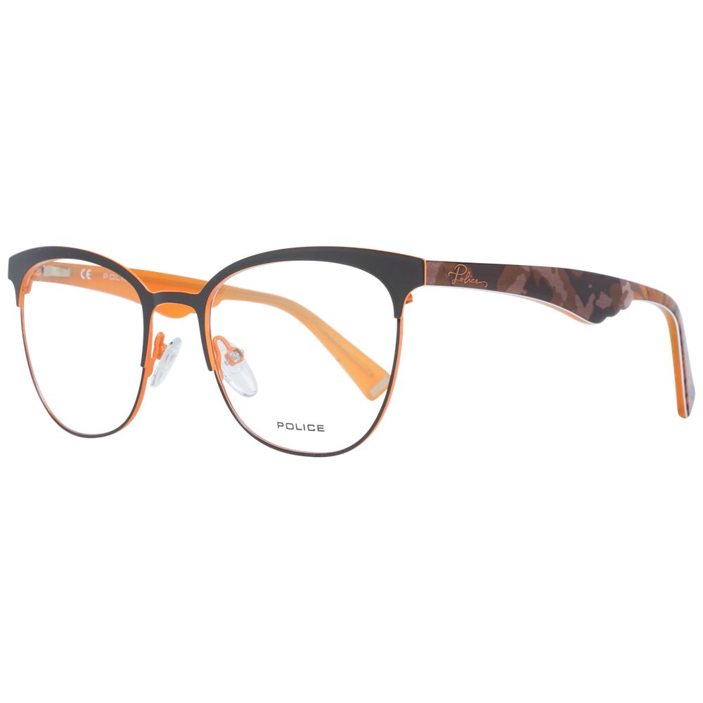 Police Brown Plastic Glasses Women's (Frames)