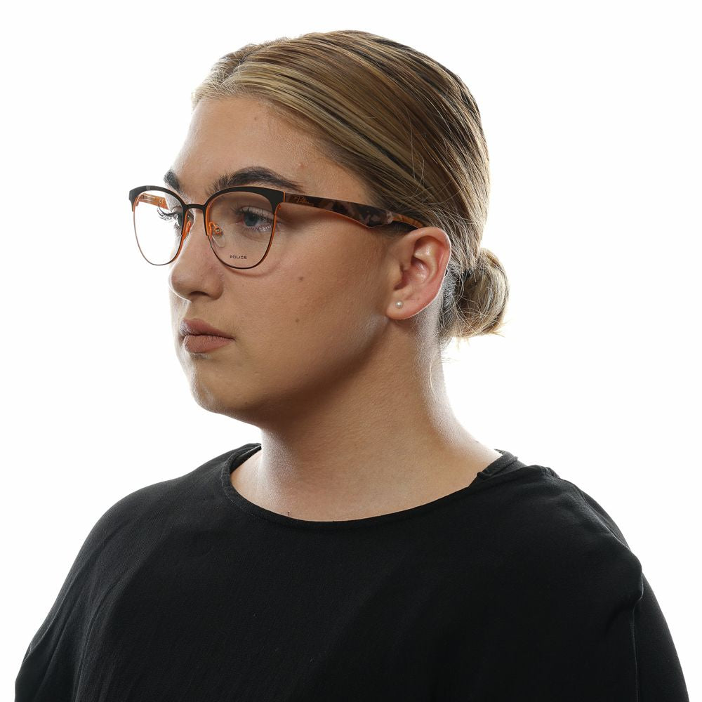 Police Brown Plastic Glasses Women's (Frames)