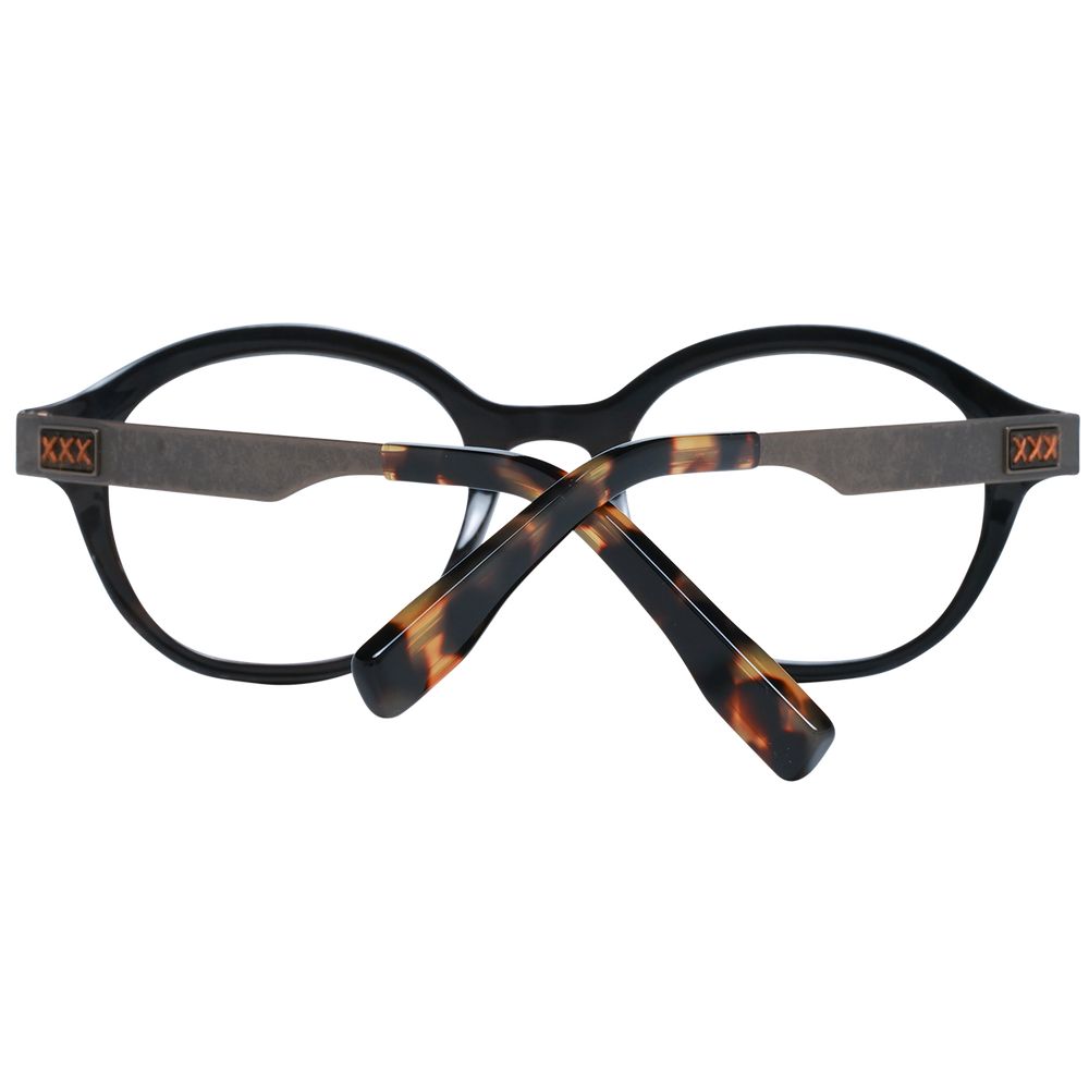Ermenegildo Zegna Brown Horn Glasses Men's (Frames)