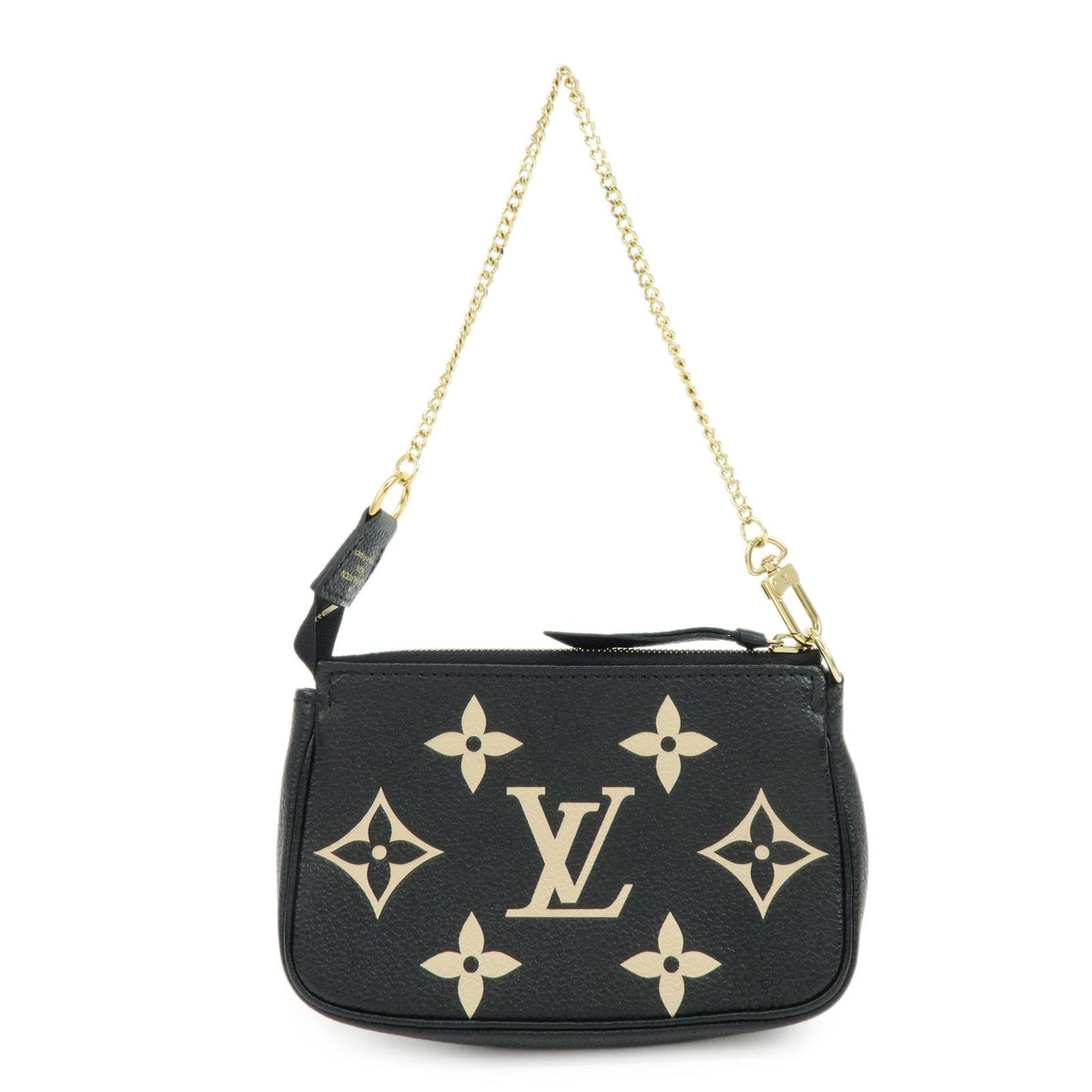 Louis Vuitton Pochette Accessoires Bicolor Monogram Empreinte Giant Black Leather Clutche & Pouche Bag (Pre-Owned)