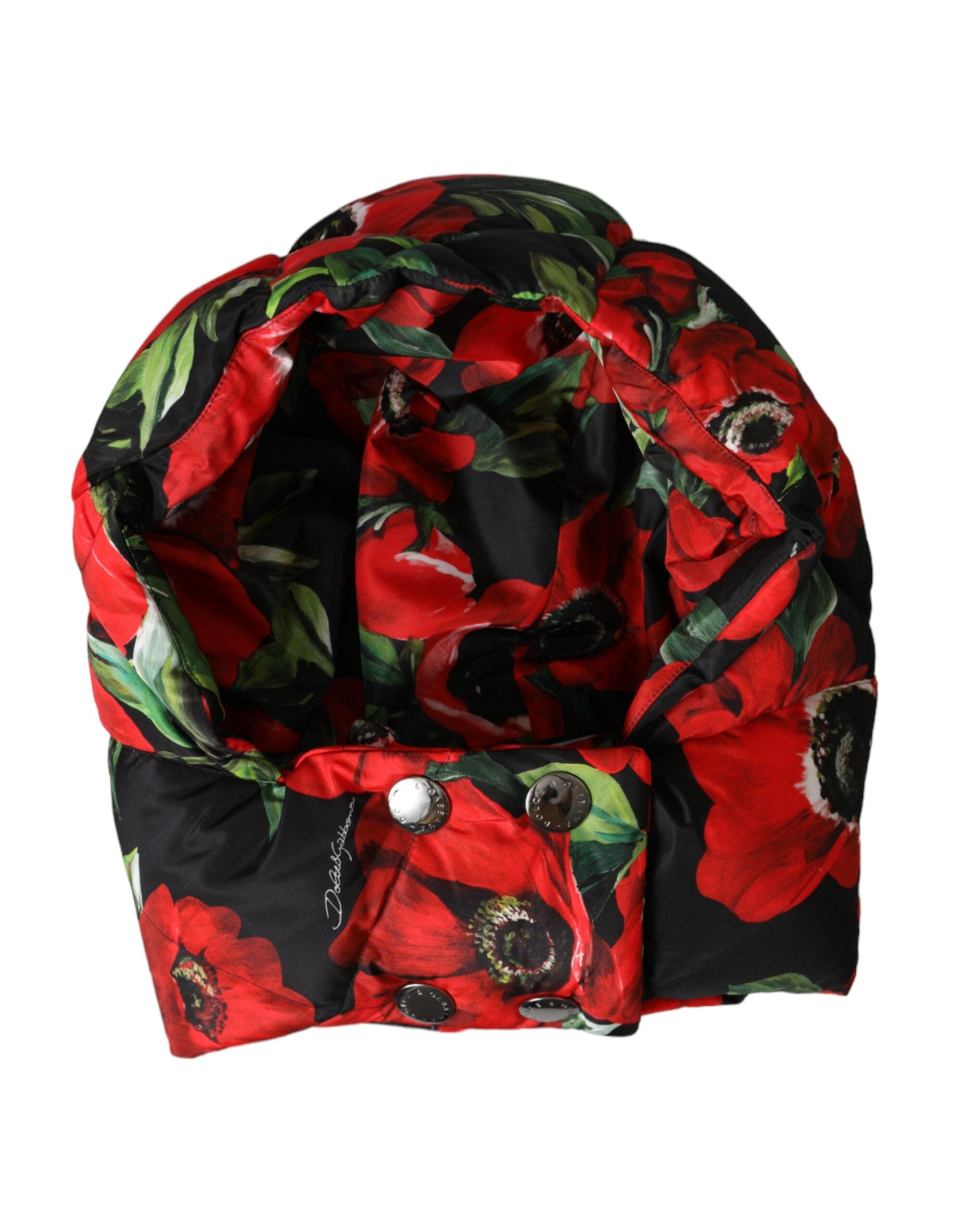 Dolce & Gabbana Multicolor Anemone Whole Head Wrap Women's Hat