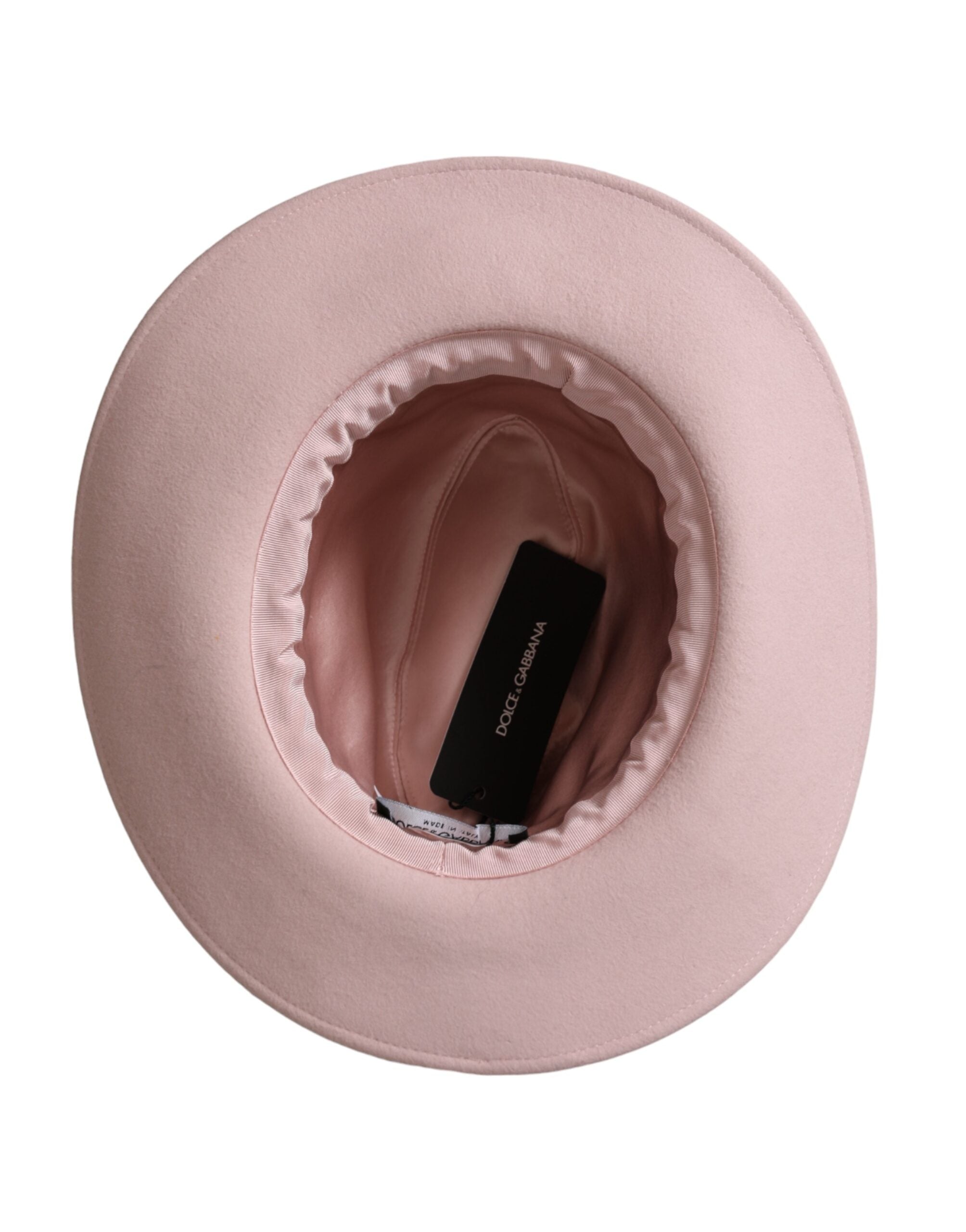 Dolce & Gabbana Pink Rabbit Fedora Trilby Women Women's Hat