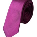 Dolce & Gabbana Purple Solid Satin Silk Adjustable Men Men's Tie