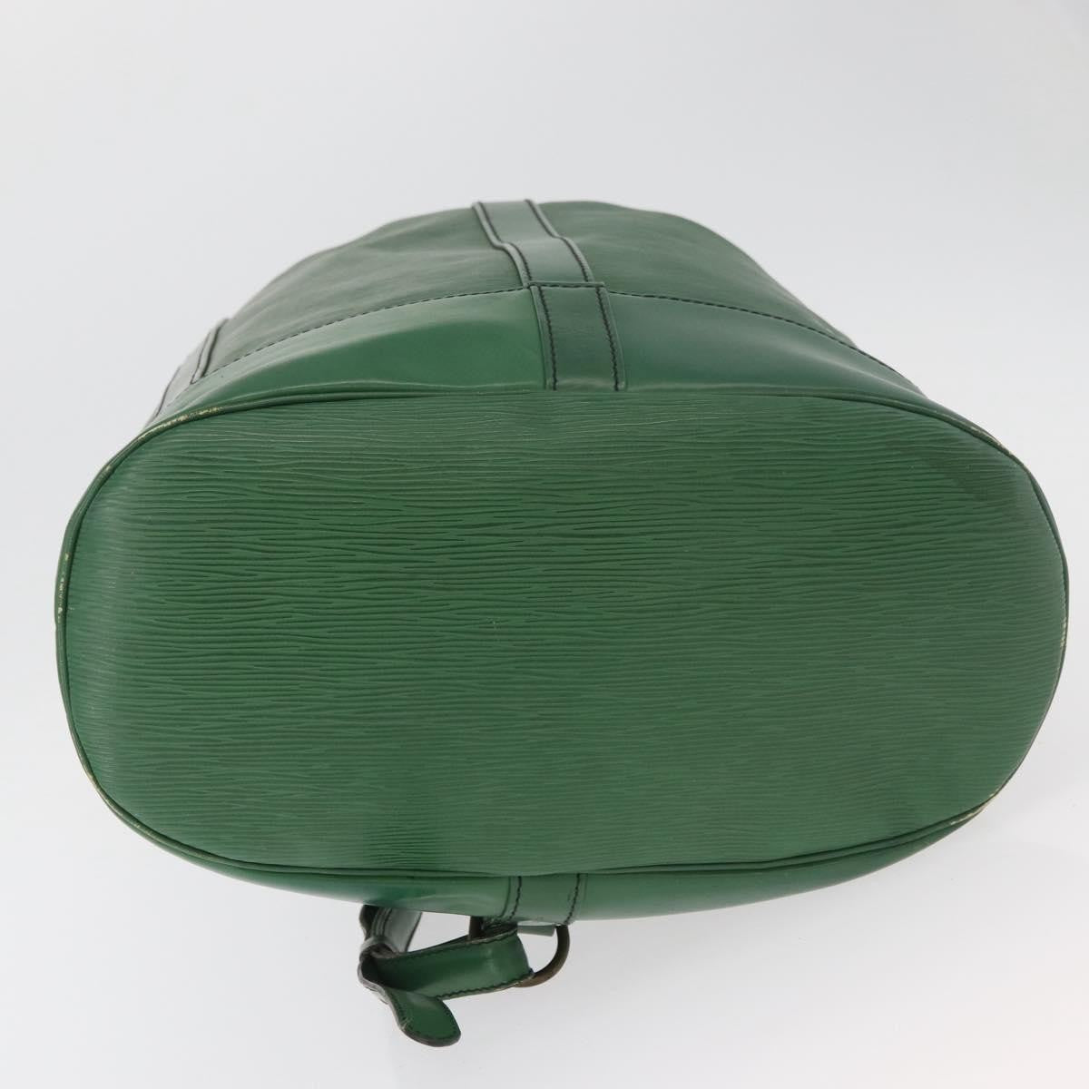 Louis Vuitton Randonnee Epi Leather Green Leather Backpack Bag (Pre-Owned)