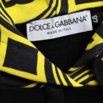 Dolce & Gabbana Black Logo Cotton Hooded Sweatshirt Men's Sweater