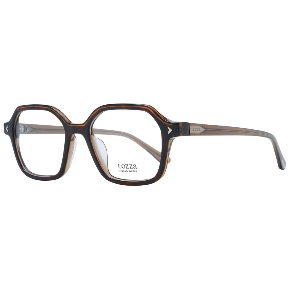 Lozza Brown Acetate & Plastic Glasses  (Frames)