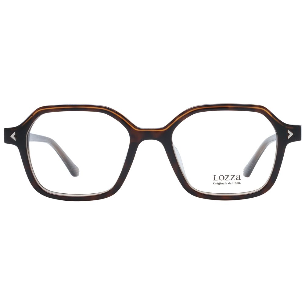 Lozza Brown Acetate & Plastic Glasses  (Frames)