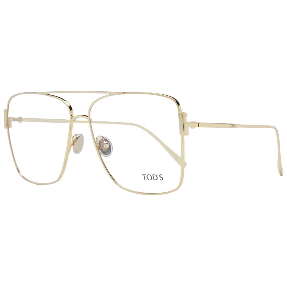 Tod's Gold Metal Glasses Women's (Frames)